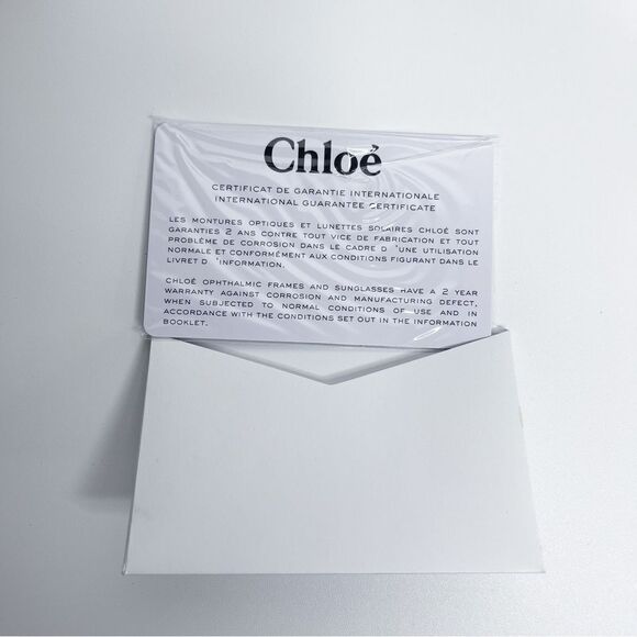 🍋 Chloé • Women Oversized Brown Gradient Sunglasses w/Case & Authenticity Card - Picture 8 of 9